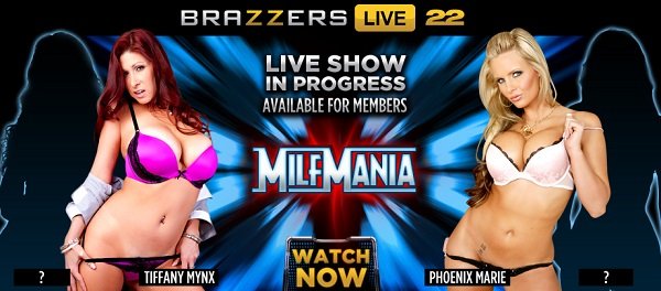 BRAZZERS LIVE 22: MILFMANIA (2012)