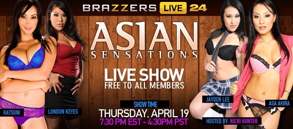 BRAZZERS LIVE 24: ASIAN SENSATIONS (2012)