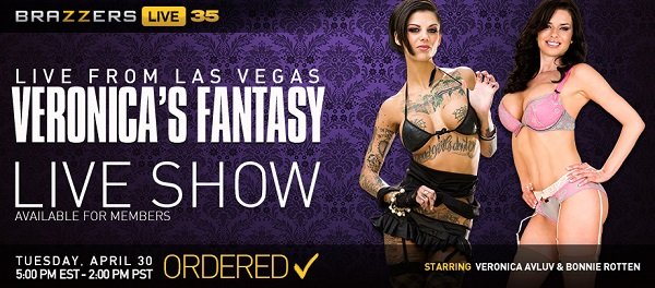 BRAZZERS LIVE 35: VERONICA'S FANTASY (2013)