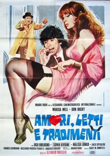 Любовь, кровати и предательство / Amori, letti e tradimenti (1975)