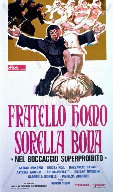 Распутный монах и добрая сестра / Fratello homo sorella bona (1972)