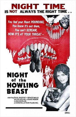 Проклятие чудовища / La maldición de la bestia (1975)